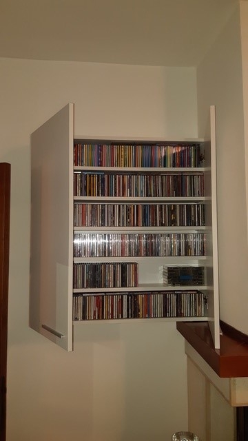 Pensile su misura quadro personalizzabile online per cd 